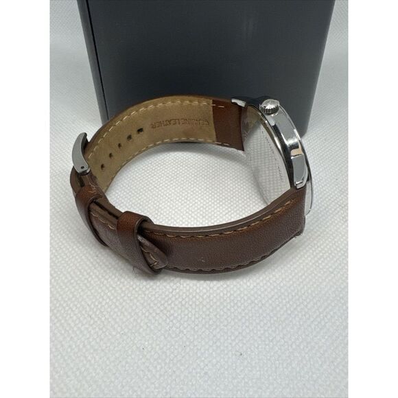 Relic by Fossil ZR77298 Men Brown Jeffery Leather Strap Analog Dial Watch YAY30 - Picture 9 of 9